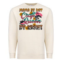 Sandshell mama by day craft queen by night Premium Sweatshirt - RanaPortraitStore