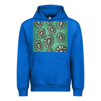 Cobalt turquoise gemstone glitter Urban Hoodie - Jasminsmagicworld