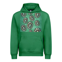 Emerald turquoise gemstone glitter Urban Hoodie - Jasminsmagicworld
