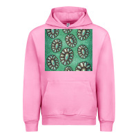 Fuchsia Pink turquoise gemstone glitter Urban Hoodie - Jasminsmagicworld