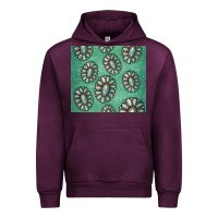 Mauve Wine turquoise gemstone glitter Urban Hoodie - Jasminsmagicworld