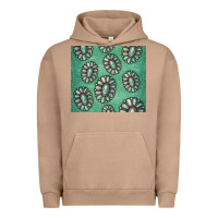 Pigment Burro turquoise gemstone glitter Urban Hoodie - Jasminsmagicworld