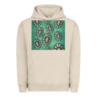 Pigment French Oak turquoise gemstone glitter Urban Hoodie - Jasminsmagicworld
