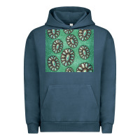 Pigment Midnight Navy turquoise gemstone glitter Urban Hoodie - Jasminsmagicworld