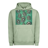 Pigment Oil Green turquoise gemstone glitter Urban Hoodie - Jasminsmagicworld