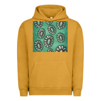 Pigment Peanut Butter turquoise gemstone glitter Urban Hoodie - Jasminsmagicworld