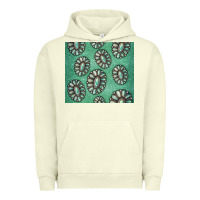Pigment Pistachio turquoise gemstone glitter Urban Hoodie - Jasminsmagicworld
