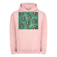 Pigment Salmon turquoise gemstone glitter Urban Hoodie - Jasminsmagicworld