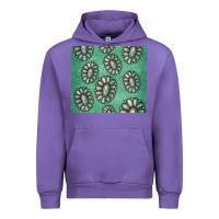 Tulip turquoise gemstone glitter Urban Hoodie - Jasminsmagicworld