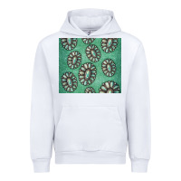 White turquoise gemstone glitter Urban Hoodie - Jasminsmagicworld