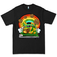 Black St. Patrick's Day truck Premium Tee - OliviaCreatesArt