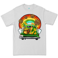 Dove Grey St. Patrick's Day truck Premium Tee - OliviaCreatesArt