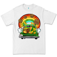 White St. Patrick's Day truck Premium Tee - OliviaCreatesArt