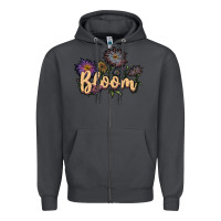 Smoke bloom Zipper Hoodie - JahusDesignShop