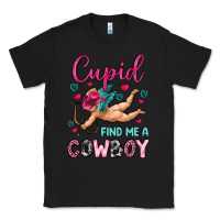 Black cupid find me a cowboy Classic Tee - OliviaCreatesArt