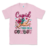Bubblegum Pink cupid find me a cowboy Classic Tee - OliviaCreatesArt