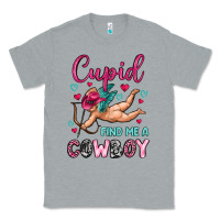 Heather Grey cupid find me a cowboy Classic Tee - OliviaCreatesArt