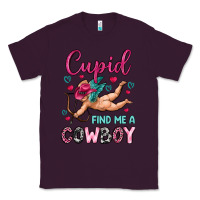 Plum cupid find me a cowboy Classic Tee - OliviaCreatesArt