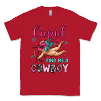 Red cupid find me a cowboy Classic Tee - OliviaCreatesArt