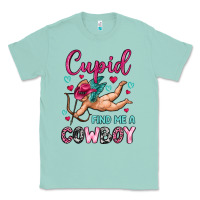 Seafoam cupid find me a cowboy Classic Tee - OliviaCreatesArt
