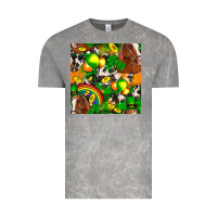 Cloud Rock St. Patrick's Day Horse With Balloons Vintage Tee - FaDigitalArtStudio