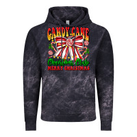Cloud Black Candy Cane Christmas Club Vintage Hoodie - CowhideDigitalArt
