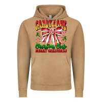 Vintage Camel Candy Cane Christmas Club Vintage Hoodie - CowhideDigitalArt