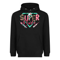 Black super nurse Heavyweight Hoodie - RanaPortraitStore