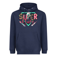 Navy super nurse Heavyweight Hoodie - RanaPortraitStore
