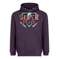 Plum super nurse Heavyweight Hoodie - RanaPortraitStore