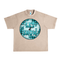 French Oak let it snow Urban Heavy Tee - FaDigitalArtStudio