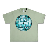 Oil Green let it snow Urban Heavy Tee - FaDigitalArtStudio