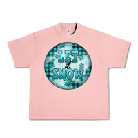 Salmon let it snow Urban Heavy Tee - FaDigitalArtStudio