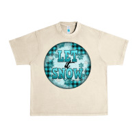 Sandshell let it snow Urban Heavy Tee - FaDigitalArtStudio