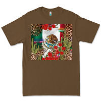 Cacao Mexico flag Premium Tee - FaDigitalArtStudio