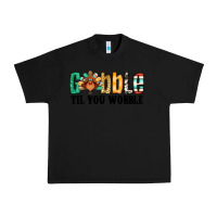 Black gobble til you wobble thanksgiving turkey Urban Heavy Tee - Jasminsmagicworld