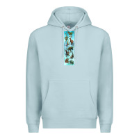 Blue Mist dinosaurs pen wrap Premium Hoodie - Artiststas