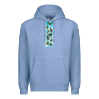 Colony Blue dinosaurs pen wrap Premium Hoodie - Artiststas