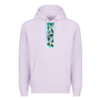 Lilac dinosaurs pen wrap Premium Hoodie - Artiststas