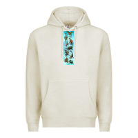 Oatmeal Heather dinosaurs pen wrap Premium Hoodie - Artiststas