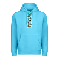 Ocean Blue dinosaurs pen wrap Premium Hoodie - Artiststas