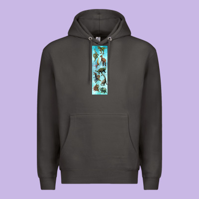 Dinosaurs Pen Wrap Premium Hoodie Designed By Artiststas