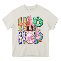 Cream Hop hop Easter gnomies Easter Day Heavy Core Tee - CowGirlArtShop