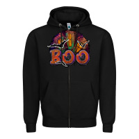Black boo Zipper Hoodie - JahusDesignShop