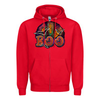 Red boo Zipper Hoodie - JahusDesignShop
