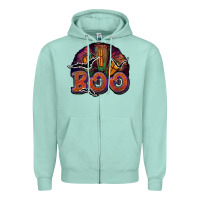 Seafoam boo Zipper Hoodie - JahusDesignShop