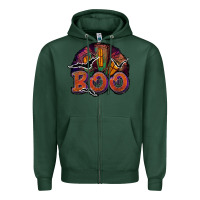 Sports Green boo Zipper Hoodie - JahusDesignShop