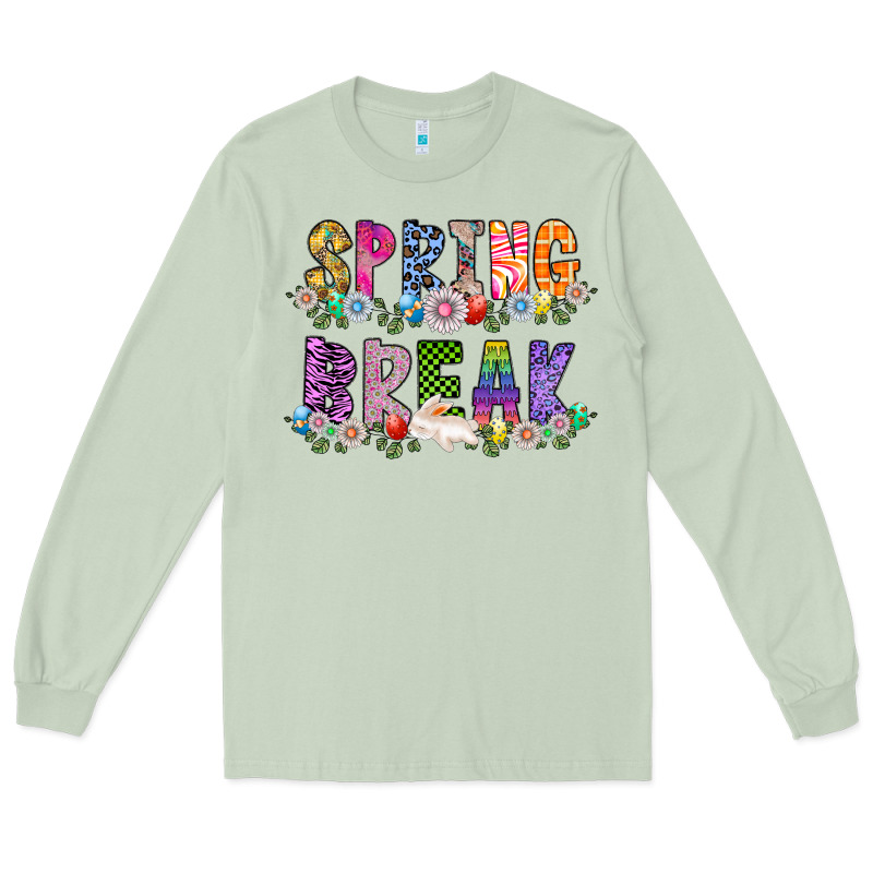 Spring Break Long Sleeve Tee by CowhideDigitalArt | Teevron