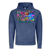 Vintage Denim easter pharmacy Vintage Hoodie - CowhideDigitalArt