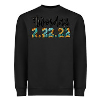 Black Twosday Heavyweight Sweatshirt - RanaPortraitStore